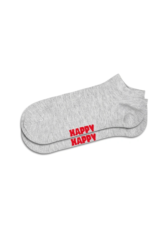 Skarpety Happy Socks 3-Pack Solid Low Socks zielone/niebieskie/szare