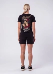 Koszulka t-shirt damska Pit Bull Santa Muerte 23 czarna