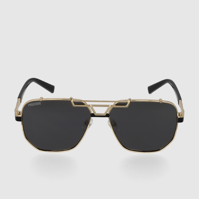 Okulary przeciwsłoneczne Chada Proceder Aviator 124-1 czarne