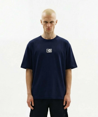 Koszulka męska t-shirt Prosto Mono ST granatowa