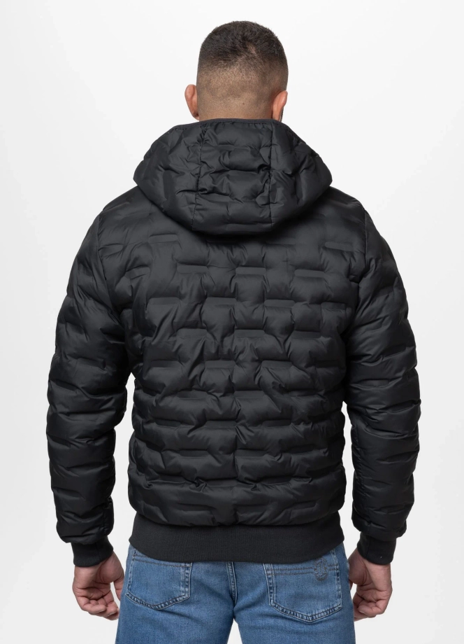 Kurtka zimowa męska Pit Bull Fisk czarna