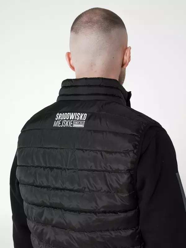Bezrękawnik męski kamizelka Środowisko Miejskie Classic czarna