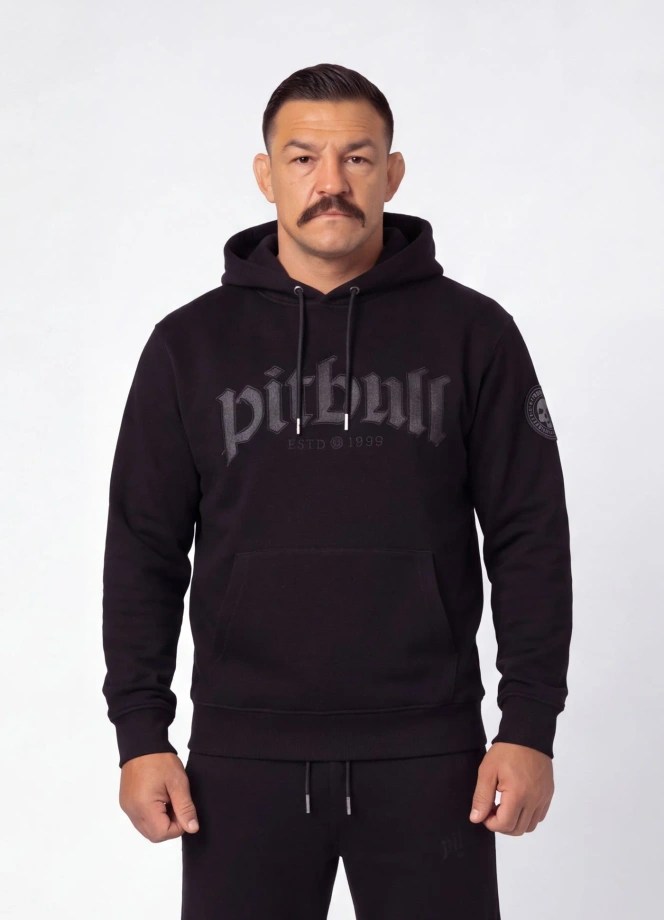 Bluza męska z kapturem Pit Bull Taylor czarna