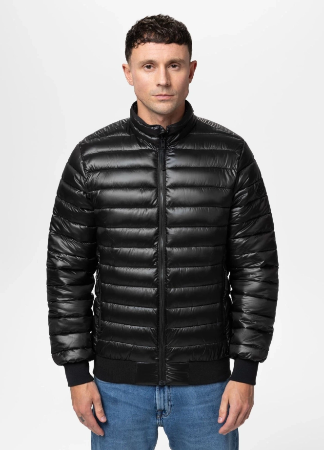 Kurtka męska przejściowa Pit Bull Harper czarna