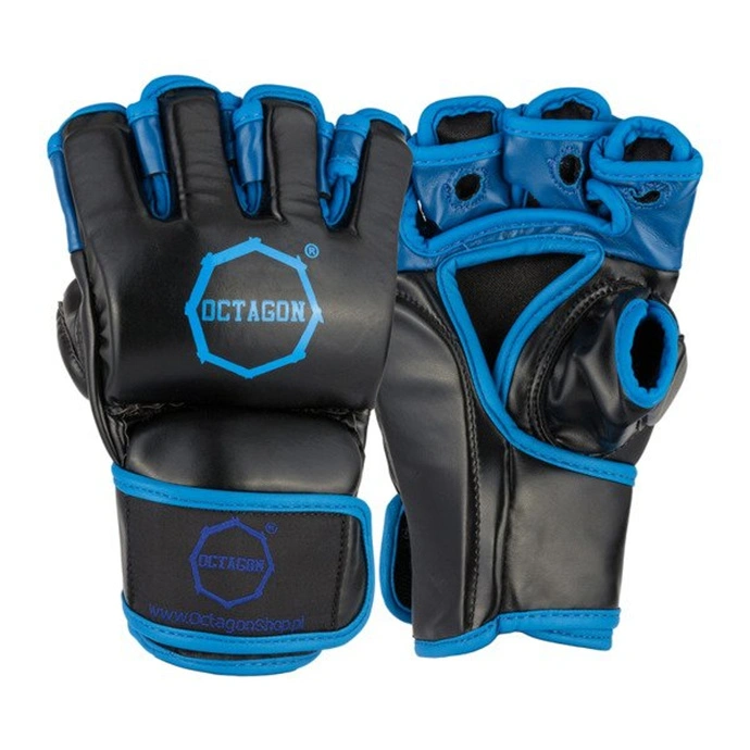 Rękawice MMA Octagon IG Blue black
