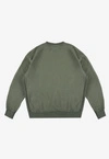 Bluza męska oversize Prosto Sheriff crewneck zielona