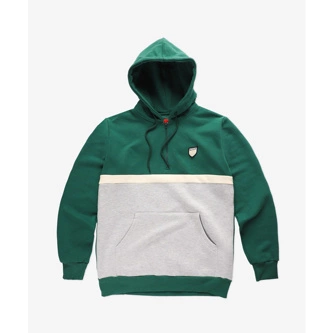 Bluza z kapturem Prosto Klasyk Halftone hoody dark green