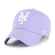 Czapka z daszkiem 47 Brand New York Mets Dusk Clean Up fioletowa