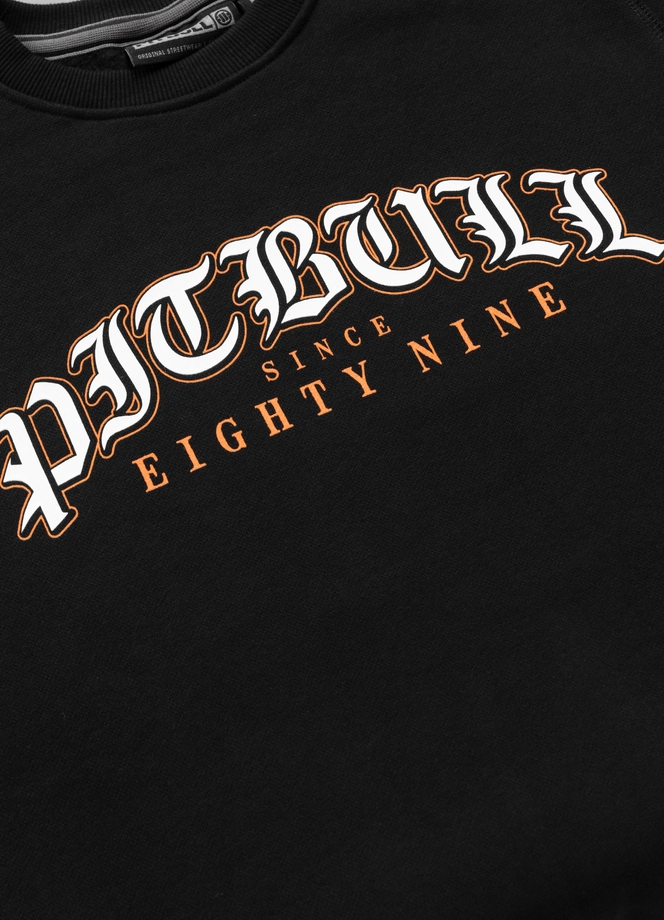 Bluza męska bez kaptura Pit Bull Tattoo czarna