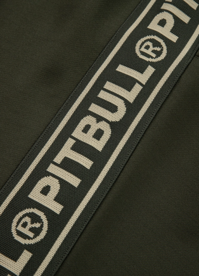 Spodnie dresowe męskie Pit Bull Tape Logo 25 zielone