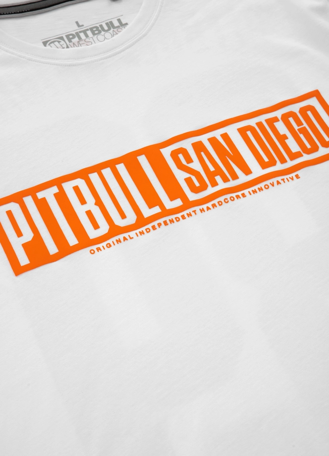 Koszulka męska T-Shirt Pit Bull Pitbull Eighty Nine Dog 25 biała