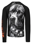 Koszulka męska rashguard Pitbull Longsleeve Blacky czarna
