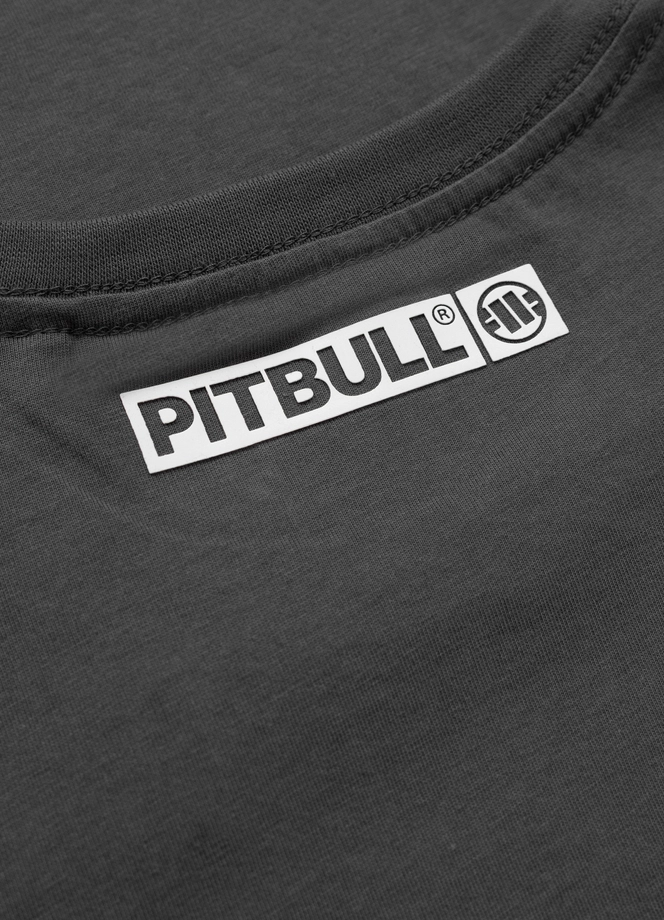 Koszulka męska T-Shirt Pitbull Hilltop grafitowa