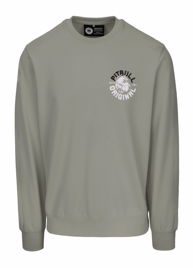 Bluza męska bez kaptura Pitbull Pit Bull Dog SD dusty salvia