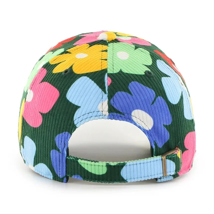 Czapka z daszkiem sztruksowa 47 Brand Los Angeles Dodgers Clean Up zielona