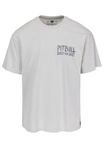 Koszulka męska T-Shirt oversize Pitbull Shot For Shot Loose Fit złamana biel