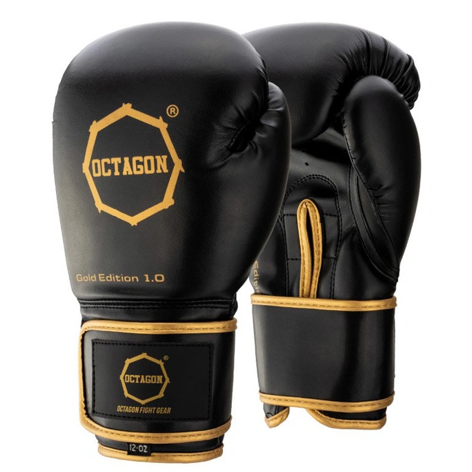 Rękawice bokserskie Octagon Gold Edition 1.0 black