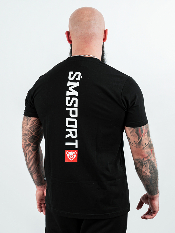 Koszulka t-shirt Środowisko Miejskie ŚM Sport Bear czarna