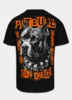 Koszulka męska T-Shirt Pit Bull Blacky czarna