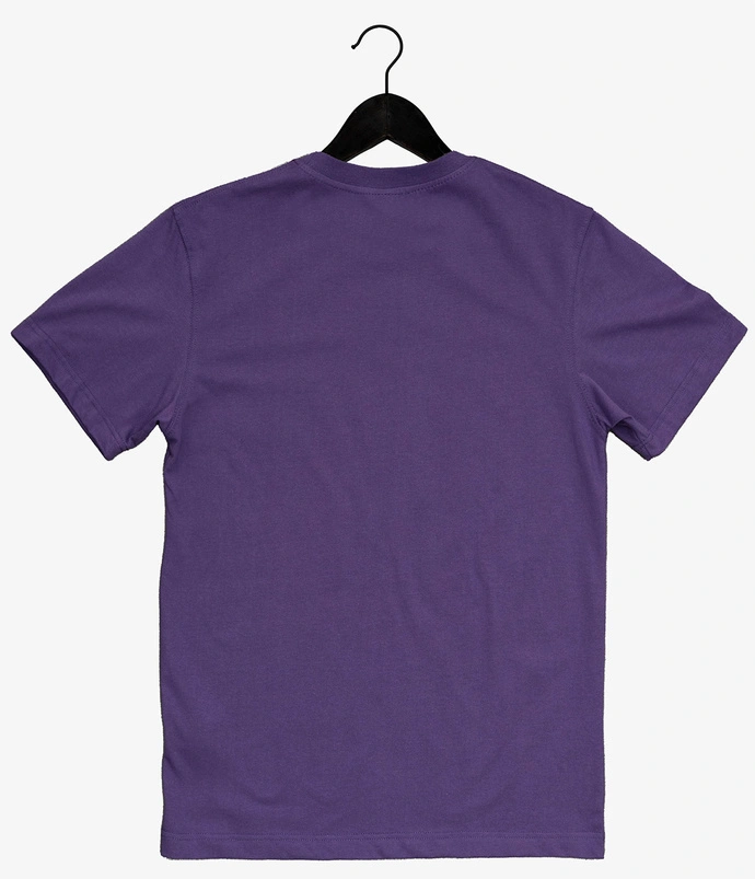Koszulka męska T-shirt Elade throw up 3D fioletowa