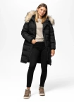 Kurtka damska parka zimowa Pit Bull Queenston czarna