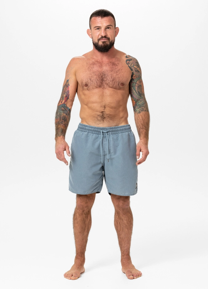 Spodenki szorty kąpielowe męskie Pitbull Balfour niebieskie