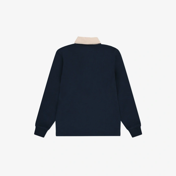 Koszulka longsleeve dziecięcy Polo Prosto Kids Ancymon granatowa
