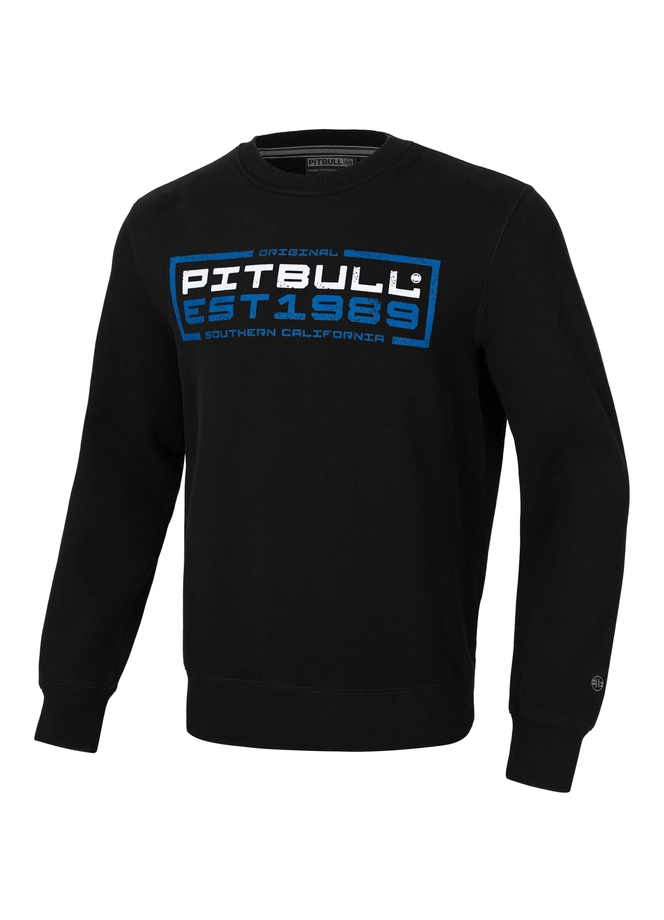 Bluza męska Pitbull Pit Bull In Blue crewneck czarna