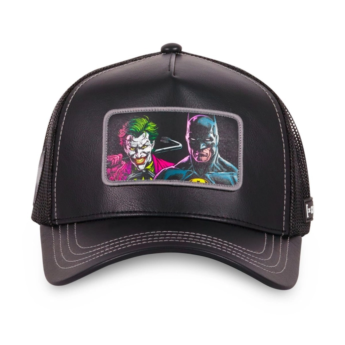 Czapka z daszkiem Capslab DC Comics Batman x Joker czarna
