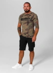 Koszulka męska T-Shirt Pit Bull Pitbull Classic Boxing Slim Fit woodland camo