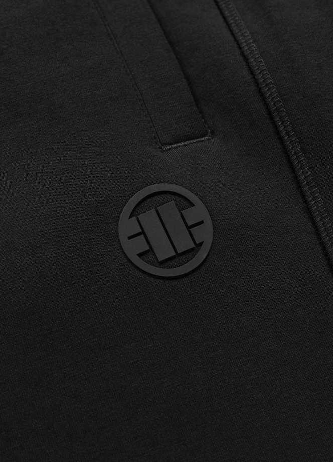 Spodnie męskie dresowe Pitbull Charger Small Logo czarne