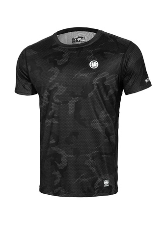 Koszulka T-shirt Pit Bull Mesh Performance Pro Plus Net Camo II czarna