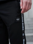 Spodnie dresowe męskie Środowisko Miejskie CLS Mini czarne