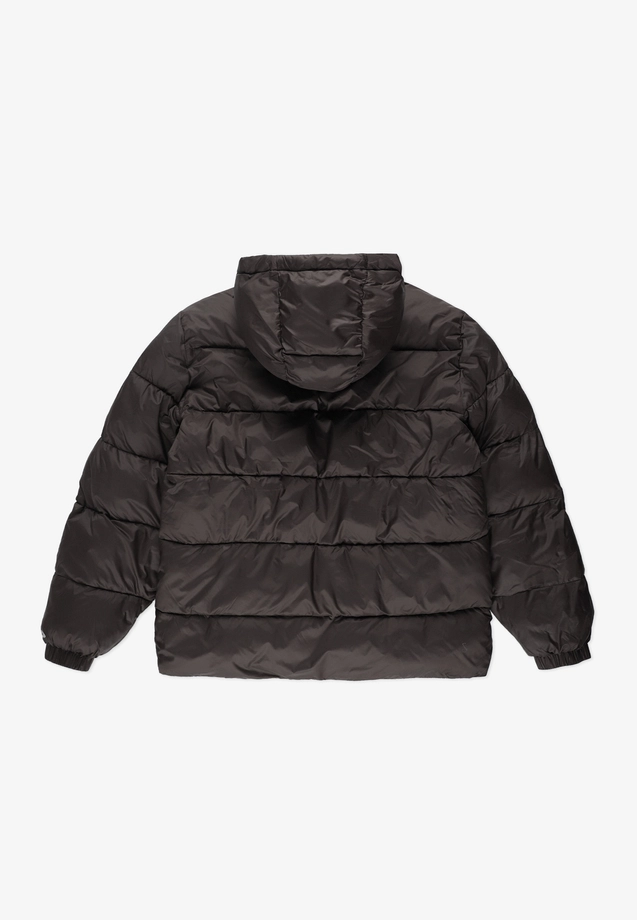 Kurtka zimowa męska Prosto Puffer 404 ciemno brązowa