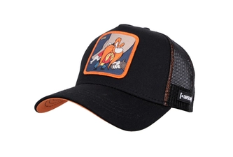 Czapka z daszkiem Capslab Looney Tunes Sam czarna