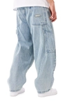Spodnie męskie jeans Mass Denim Worker Extra Baggy Fit jasne niebieskie