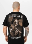 Koszulka męska T-Shirt Pit Bull Pitbull Tommy Gun czarna