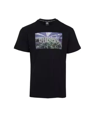 Koszulka męska T-shirt DIIL Plants DTS1248 czarna