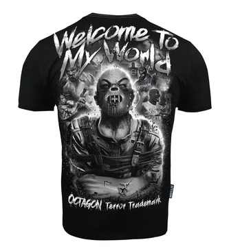 Koszulka T-shirt Octagon Welcome to my world 2 black