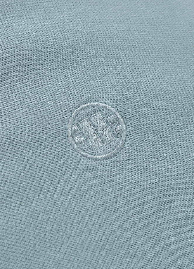 Komplet dresowy krótki Pitbull Pit Bull Lancaster 2 Washed jasno niebieski