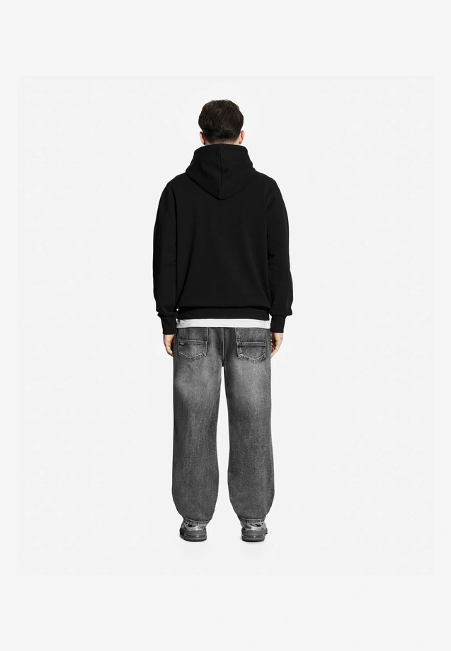Bluza męska z kapturem Prosto Pro hoodie czarna