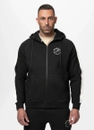 Bluza męska rozpinana z kapturem Pit Bull San Diego CA czarna