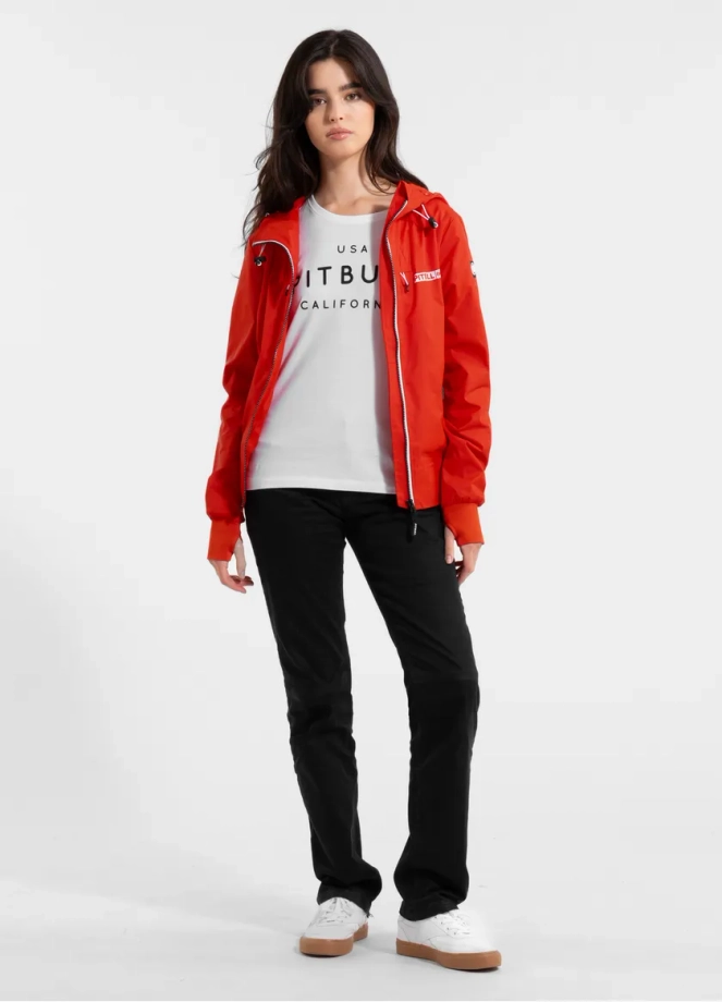 Kurtka wiosenna przejściowa damska Pit Bull AAricia Hilltop czerwona