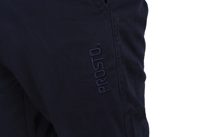 Spodnie męskie Prosto Chino Classics Cyme granatowe