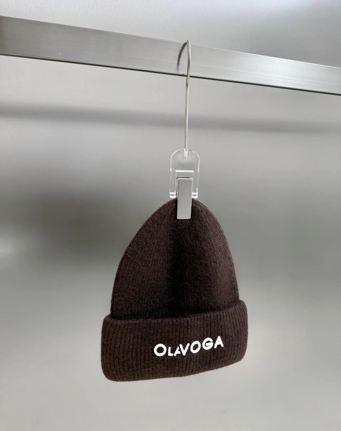 Czapka damska Olavoga MEDINA brązowa