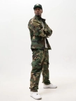Komplet militarny męski Jigga Wear Military zielony camo