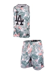 Komplet męski '47 Brand Los Angeles Grafton Floral zielony