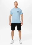 Koszulka męska T-Shirt Pit Bull Pitbull SD Stamp jasno niebieska