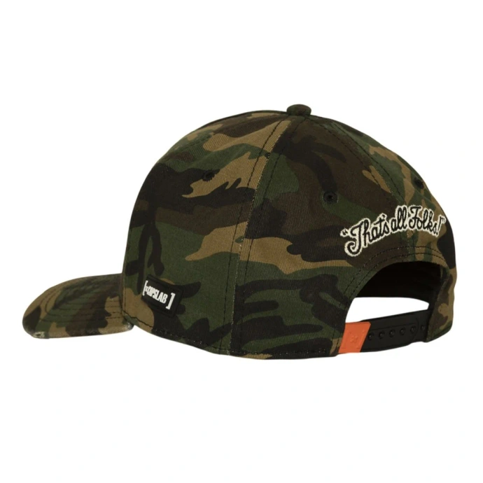 Czapka z daszkiem Capslab Looney Tunes Despicable camo zielony