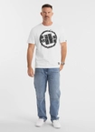 Koszulka męska T-Shirt Pit Bull Pitbull Scratch 25 biała